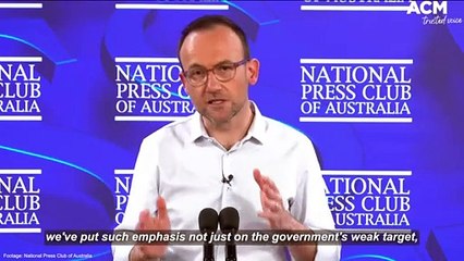 Adam Bandt says the Greens will vote for Labor's climate change bill | August 3, 2022 | Canberra Times