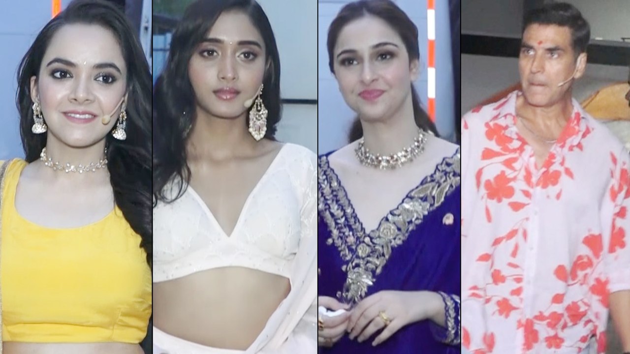 मशहूर मराठी कॉमेडी शो के सेट पर फिल्म को प्रमोट...