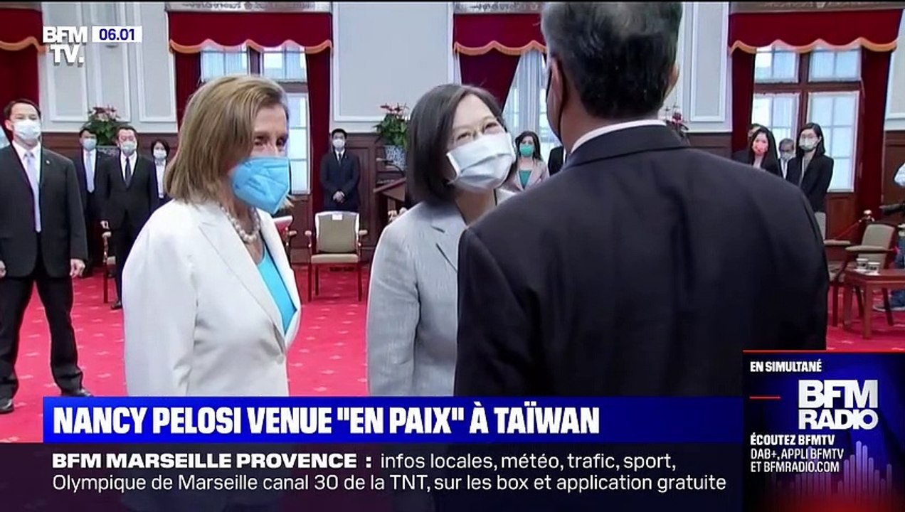 Pourquoi la visite de Nancy Pelosi à Taïwan a provoqué la colère de Pékin