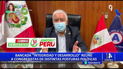 Congreso fraccionado: parlamentarios conforman la bancada número 13: Integridad y Desarrollo