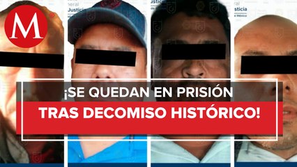 Vinculan a proceso a los 4 detenidos con más de 1.6 toneladas de cocaína en CdMx