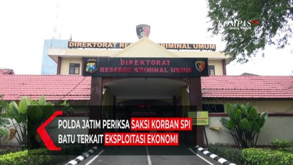 Polda Jatim Periksa Saksi Korban SPI Batu Terkait Eksploitasi Ekonomi Anak