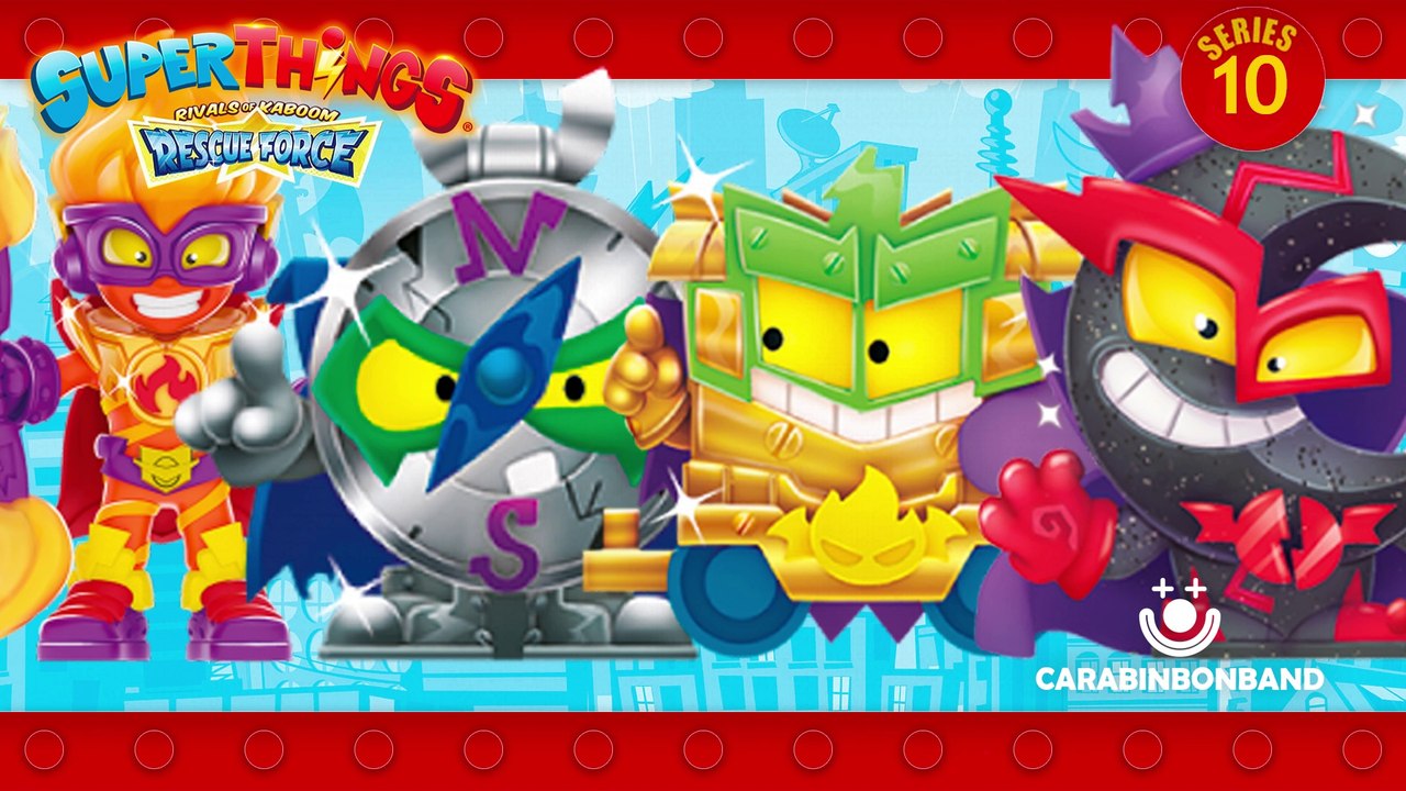 SUPERTHINGS 10 especiales - Kazoom kids, platas, oro y ultrararos - CARA BIN BON BAND