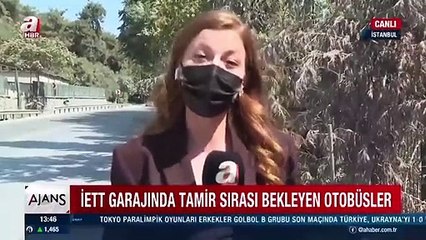 A Haber bu sefer de park halindeki İETT araçlarına 'bozuk' dedi