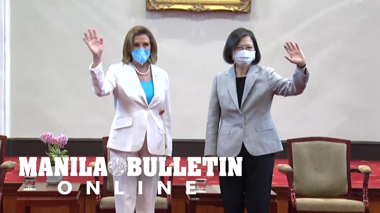 US House Speaker Pelosi meets Taiwan President