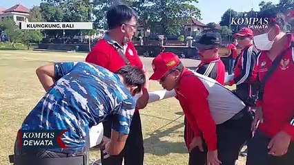 Jelang HUT RI, Tiang Bendera Diperbaiki