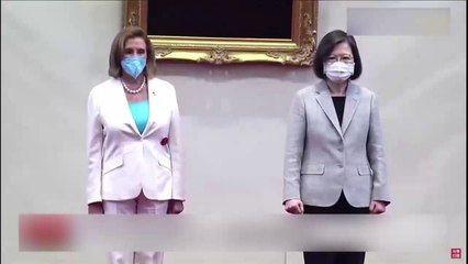 Tayvan liderinden Pelosi'ye şeref madalyası