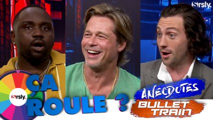 BRAD PITT tourne la roue des anecdotes de Bullet Train !