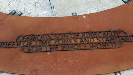 Kirkcaldy's tribute to Sir Sanford Fleming