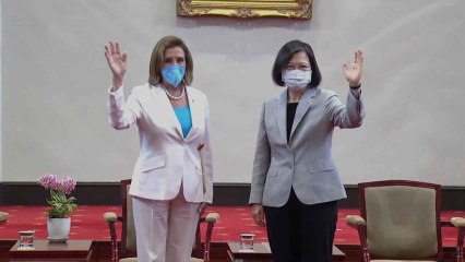 Nancy Pelosi visita Taiwán