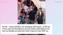 Laeticia Hallyday en robe maxi décolletée : elle célèbre un jeune garçon qu'elle aime 