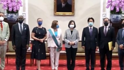 Nancy Pelosi, a la presidenta taiwanesa: "no abandonaremos nuestro compromiso con Taiwán"