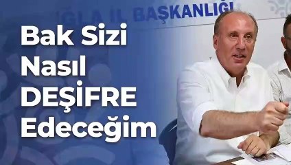 Muharrem İnce: Rant ittifakını deşifre edeceğim