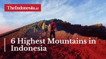 6 Highest Mountains in Indonesia