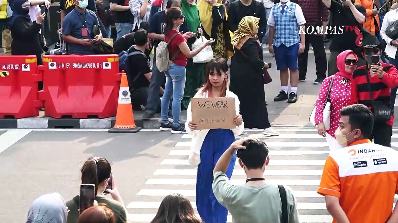 Brand Lokal Kampanye Edukatif Sambil Jualan  Gagap Kelola Citayam Fashion Week (2) |BERKAS KOMPAS