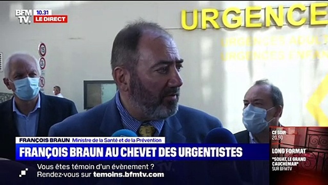 François Braun: "Il n'y a pas de fermetures d'urgences"