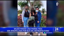 ATU asegura que brindó asistencia a mujer que fue atropellada por bus del Metropolitano