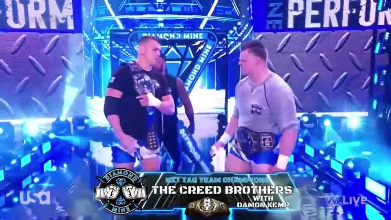 The Creed Brothers (Brutus Creed & Julius Creed) (c) vs. The D'Angelo Family (Channing Lorenzo & Tony D'Angelo) | Tag Team Championship Match | Highlights | 2022.08.02