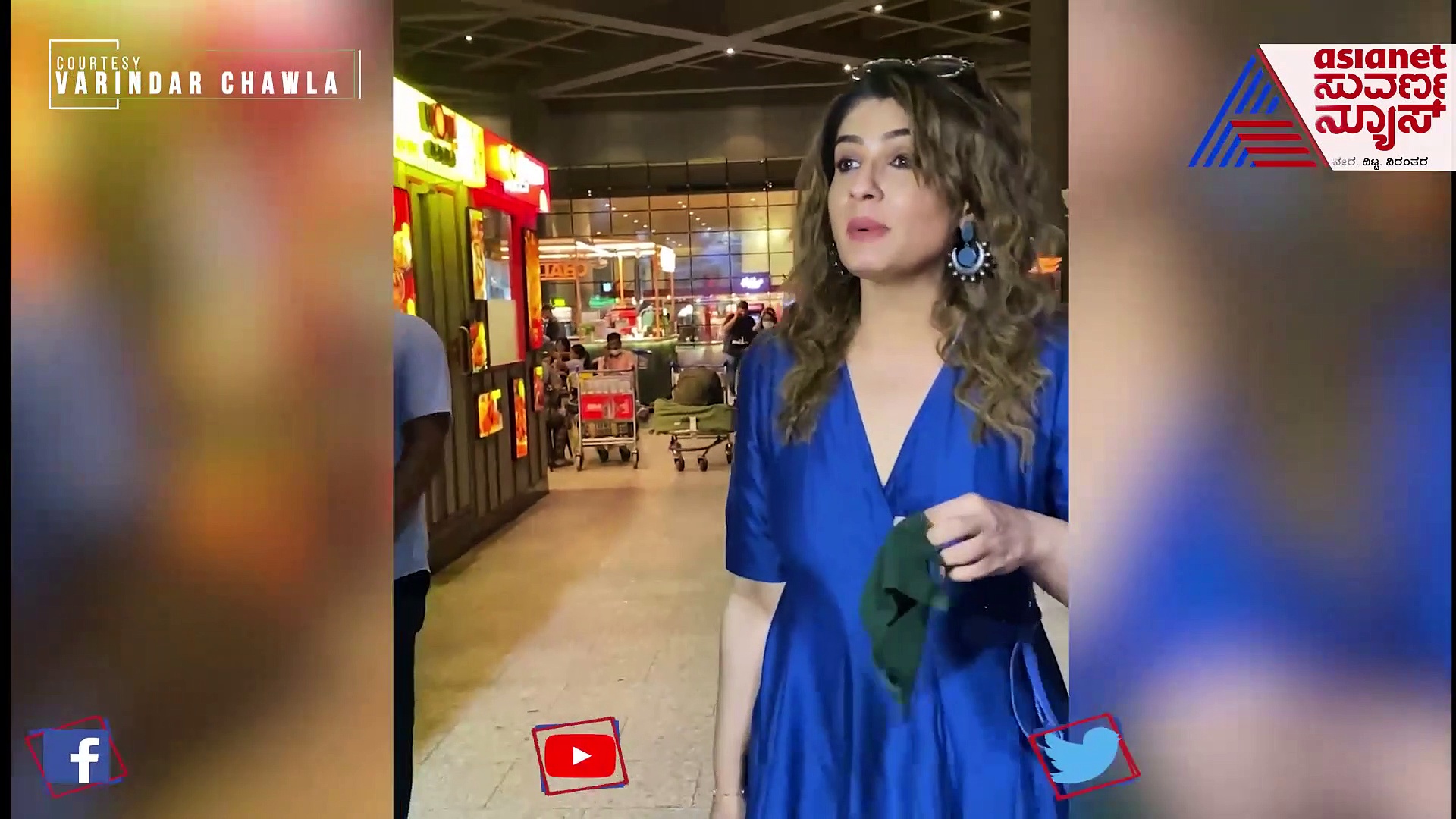 ಪಾಪರಾಜಿಗಳ ಮುಂದೆ ಮುಖ ಮುಚ್ಚಿಕೊಂಡಿದ್ದೇಕೆ 'ಕೆಜಿಎಫ್ 2' ನಟಿ ರವೀನಾ?  