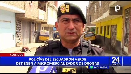 Collique: Cae alias ‘Gato’, sujeto se dedicaba a la microcomercialización de drogas