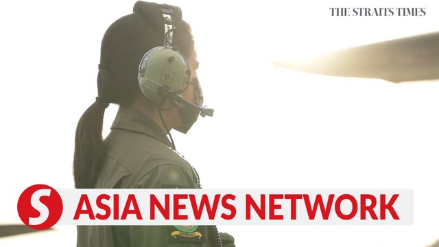 The Straits Times | NDP 2022: Not one, but three female Red Lions parachutists to wow the crowds