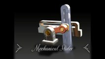 SolidWorks design for mechanical slider