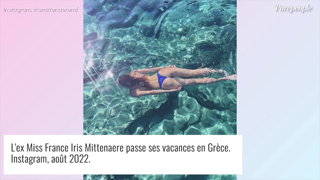 Iris Mittenaere incendiaire en bikini string : vacances de rêve en Grèce avec Diego