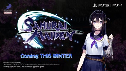 Samurai Maiden Announcement Trailer PS