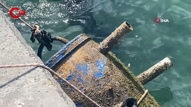 Denizde şüpheli cisim paniği: Mayın sanıldı