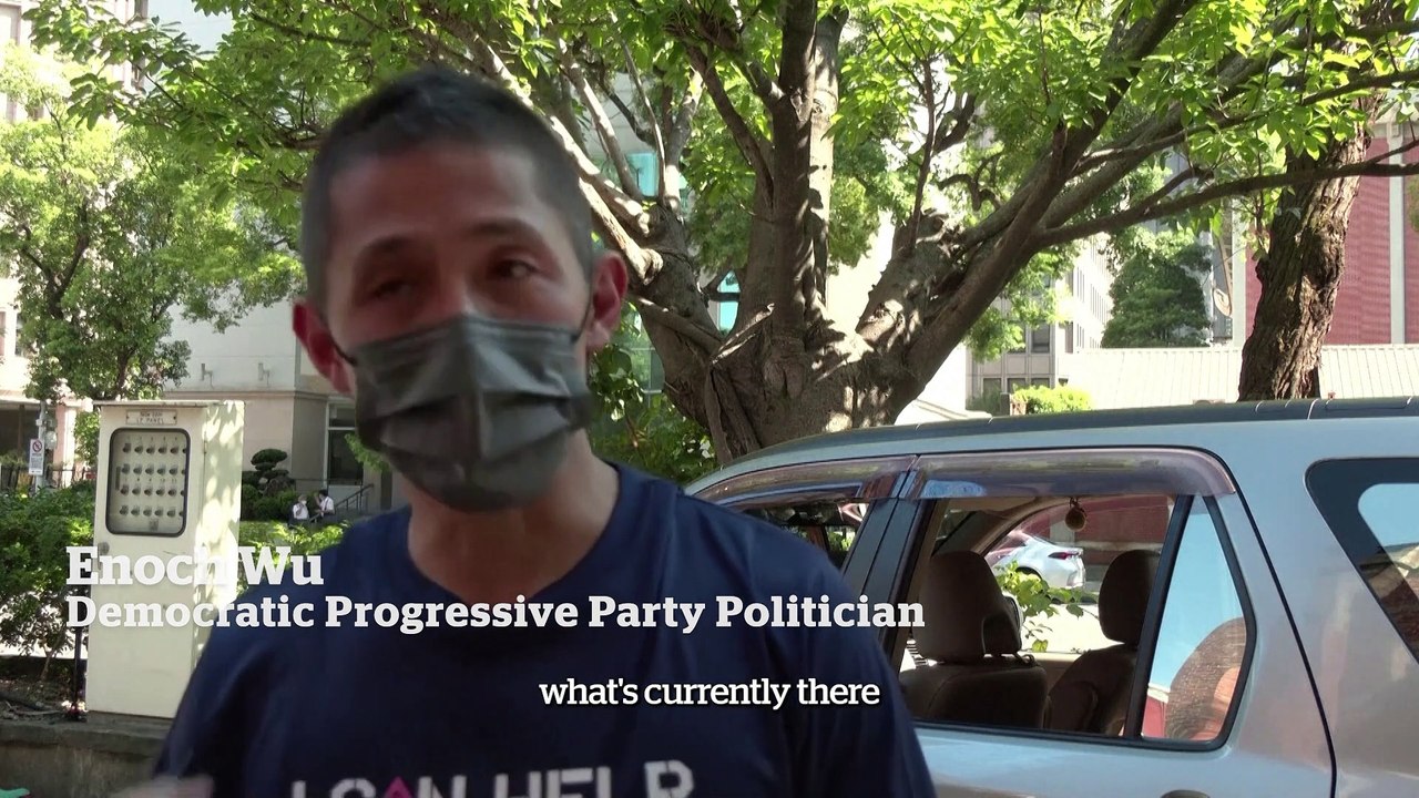 Taiwan prepares citizens for a Chinese military attack with air raid drills and shelters in shopping centres