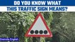 Bengaluru traffic police confuse people with a new traffic sign | Oneindia News *News