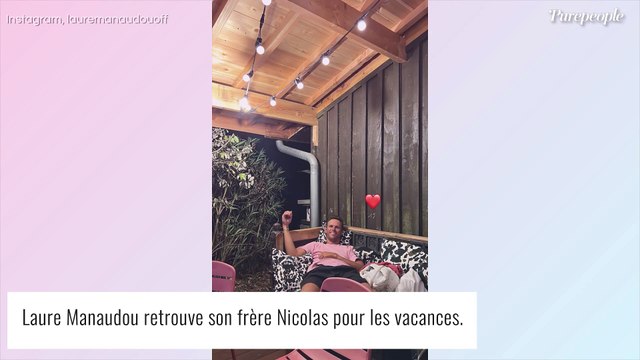 Laure Manaudou : Après les terribles incendies, elle retrouve son frère pour des vacances en famille !