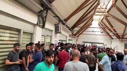 Bayrampaşa Hali'nde çalışan hamallar eylem başlattı