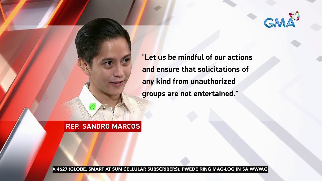 Presidential son at Ilocos Norte Rep. Sandro Marcos, nagbabala laban sa mga umano'y online group at pages na gumagamit sa kaniyang pangalan para makapangloko at magkapera | 24 Oras