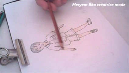 رسمة بلوفر قميص و شورت للاولاد