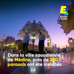 Ces parasols géants font la taille de 3 courts de tennis !