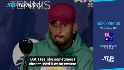 Kyrgios used mental health as an excuse