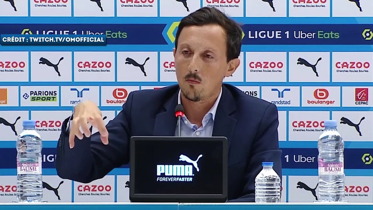 Pablo Longoria fait l'état des lieux du mercato de l'OM : "Le mercato est ouvert jusqu'au 31 août"