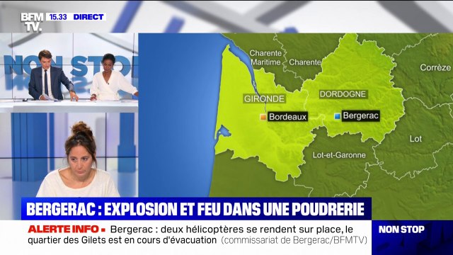 Explosions à Bergerac: des personnes blessées, le bilan humain est en cours d'évaluation