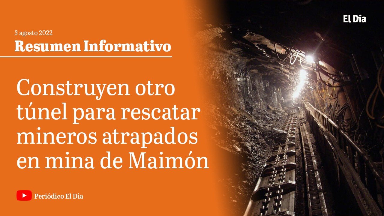 Construyen un nuevo túnel para rescatar mineros atrapados en mina en Maimón