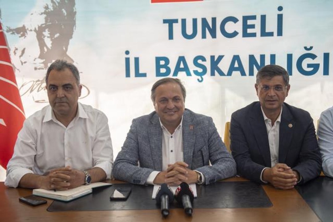 Tunceli politika haberleri: CHP Genel Başkan Yardımcısı Seyit Torun, Tunceli'de konuştu