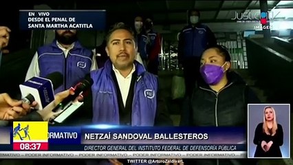 Una segunda mujer fue liberada del penal de Santa Martha tras convenio | Editorial Pamela