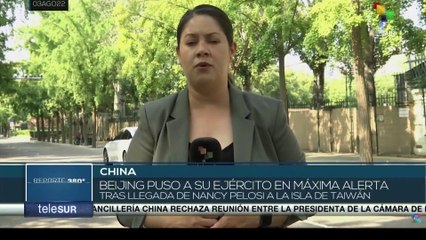 China responde con fuertes medidas a la visita de Nancy Pelosi a Taiwán