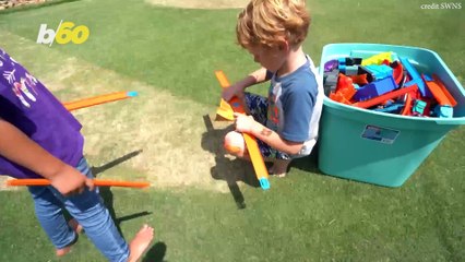 Must-see! Dad Builds Mini-Golf Course for Son's Birthday