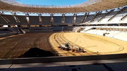 Algerie Douera stadium - avancement des travaux