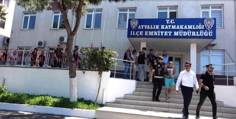 Son dakika haberleri | Ayvalık'ta polis ve sahil güvenlikten PKK-KCK örgütüne darbe