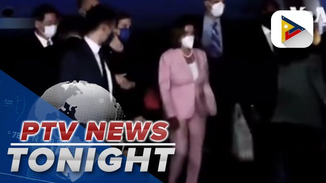 US House Speaker Nancy Pelosi pushes thru with Taiwan visit despite strong objections from China