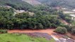Perigo de rompimento em uma mineração em Minas Gerais