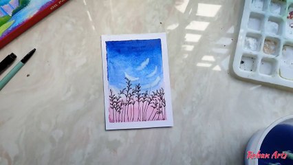 A AWESOME ONE -HANDED DRAWING PAINTING //Rohan Arts//