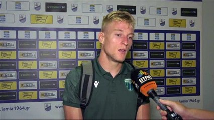 ΠΑΣ Λαμία-Λεβαδειακός 2-0 (φιλικό): Δηλώσεις ποδοσφαιριστών